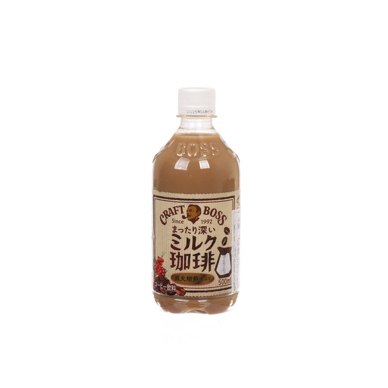 CRAFT BOSS 工藝直火焙煎牛奶咖啡 (500mL)