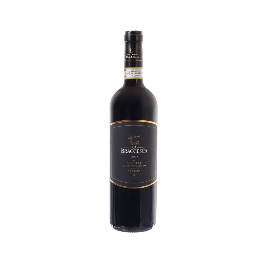 LA BRACCESCA Vino Nobile di Montepulciano Rosso DOCG 2021 (750mL)
