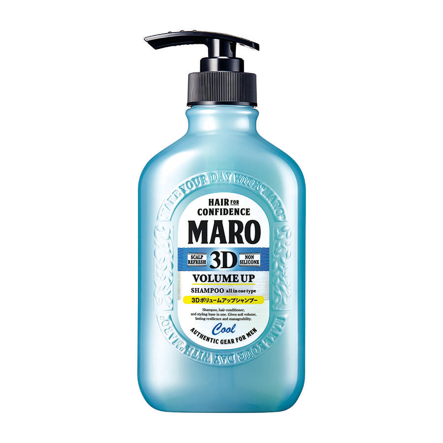 MARO MARO 3D 髮起立防脫冰感洗頭水 (無矽配方)  (400mL)
