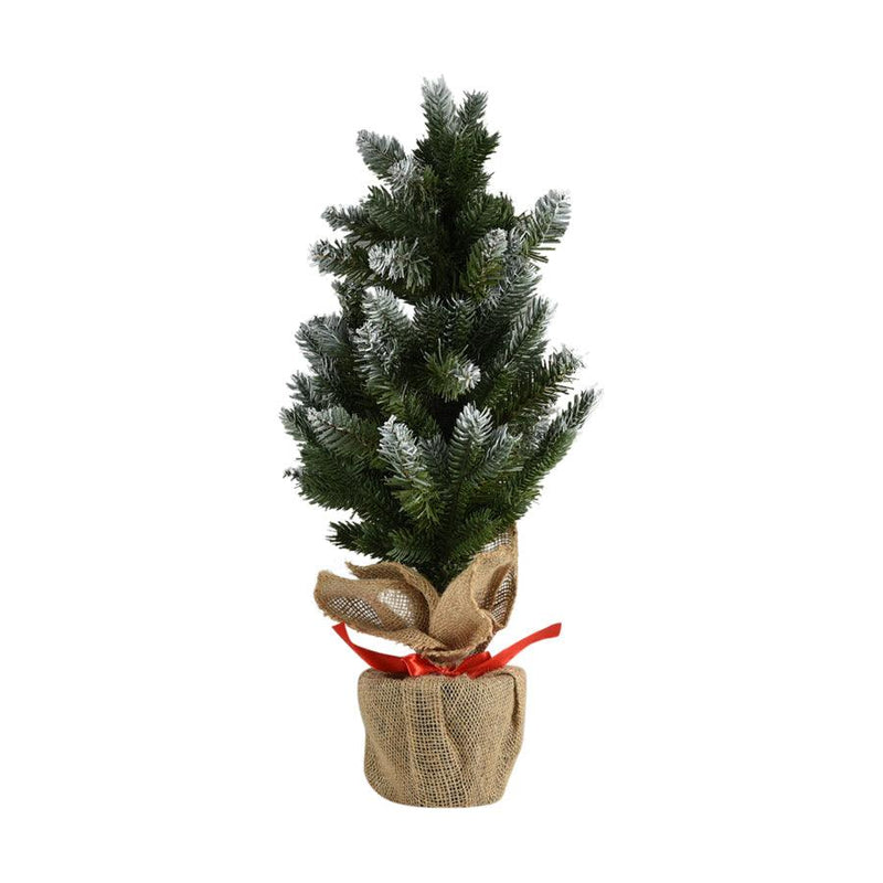 INGE LED Snowflake Tree In Jute Bag, 60 cm - LOG-ON