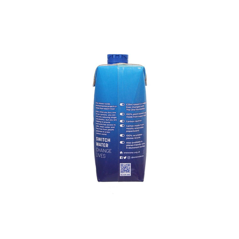 ONE WATER Still Mineralized Water [Paper Based Bottle]  (500mL)