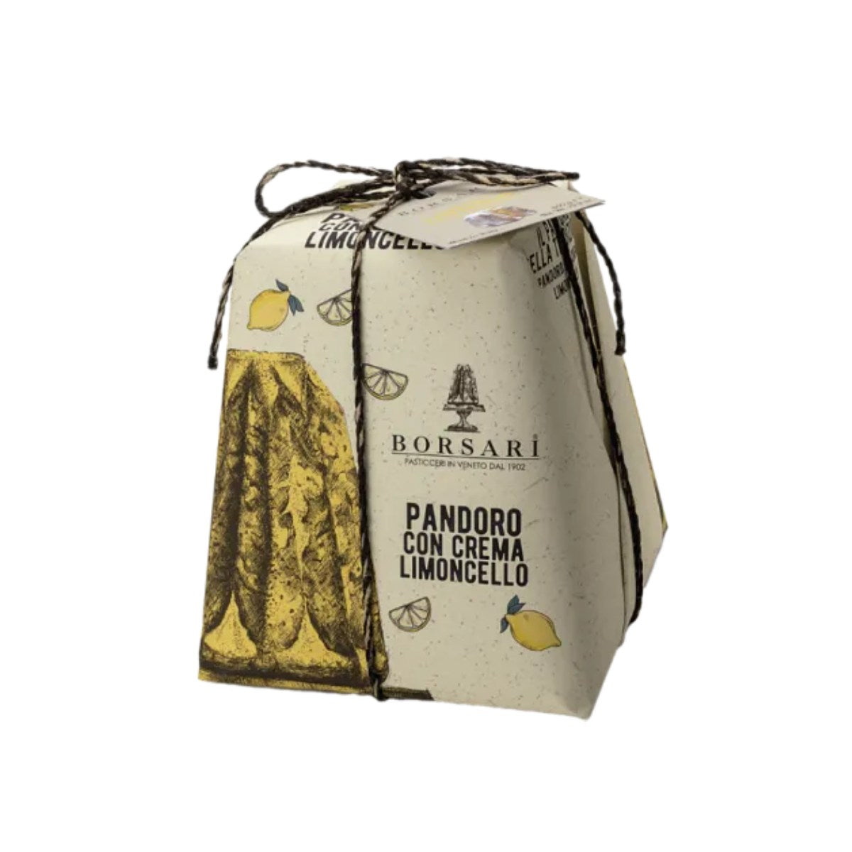BORSARI 聖誕黃金蛋糕 - 檸檬忌廉 (850g)