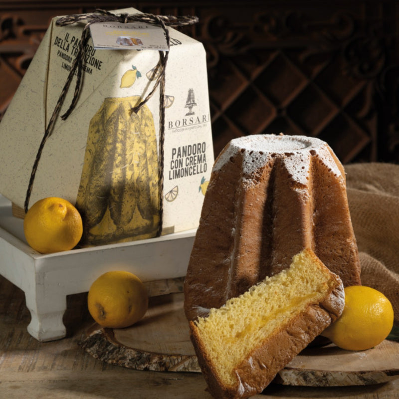 BORSARI Pandoro with Limoncello Cream (850g)