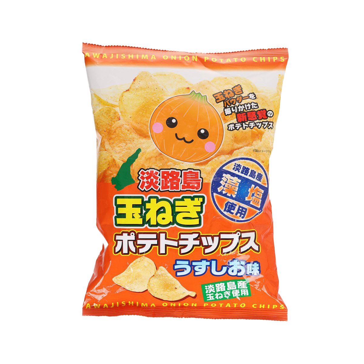 NARUTO Onion Potato Chips - Light Salt Flavor  (120g)