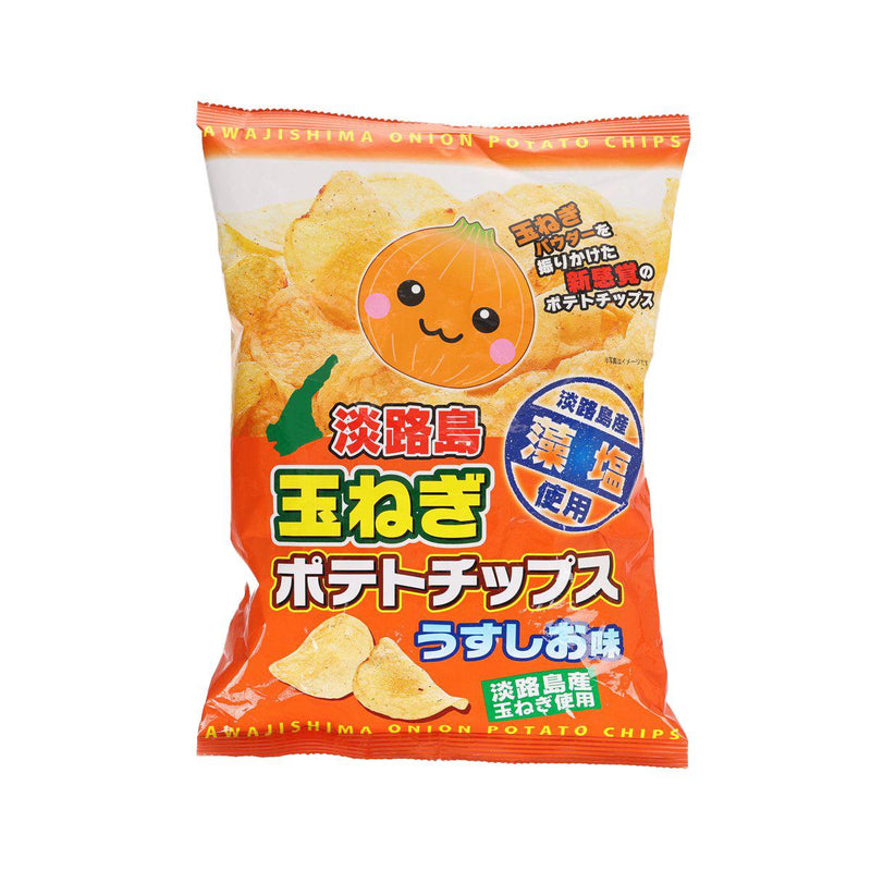 NARUTO Onion Potato Chips - Light Salt Flavor  (120g)