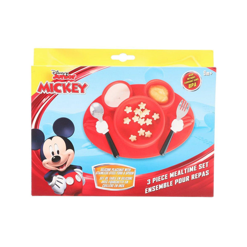 THE FIRST YEAR Silicone Placemat Mealtime Set 3pc - Mickey