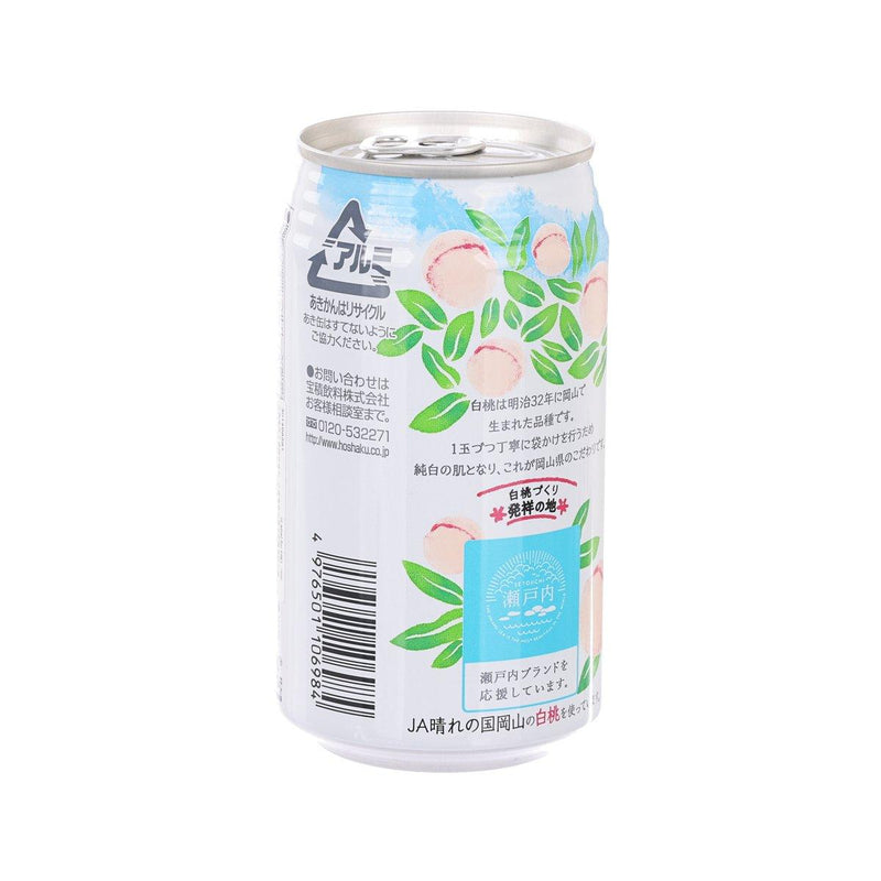 HOSHAKU Chu-Hi - Okayama White Peach Flavor (Alc 6.0%) [Can]  (350mL)