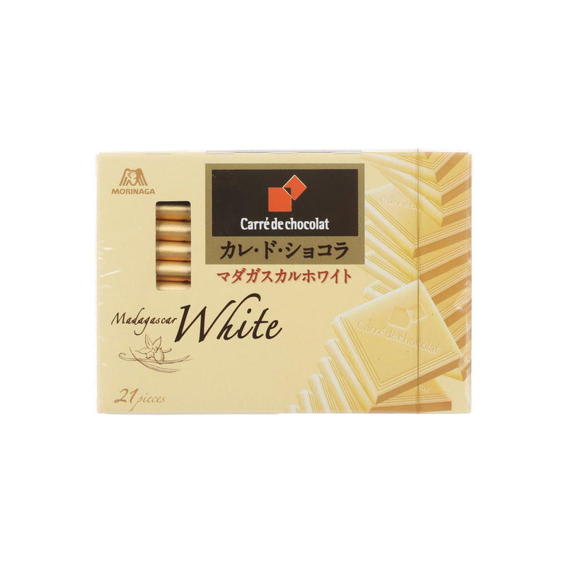 MORINAGA Carre de Chocolate (Madagascar White)  (87g)