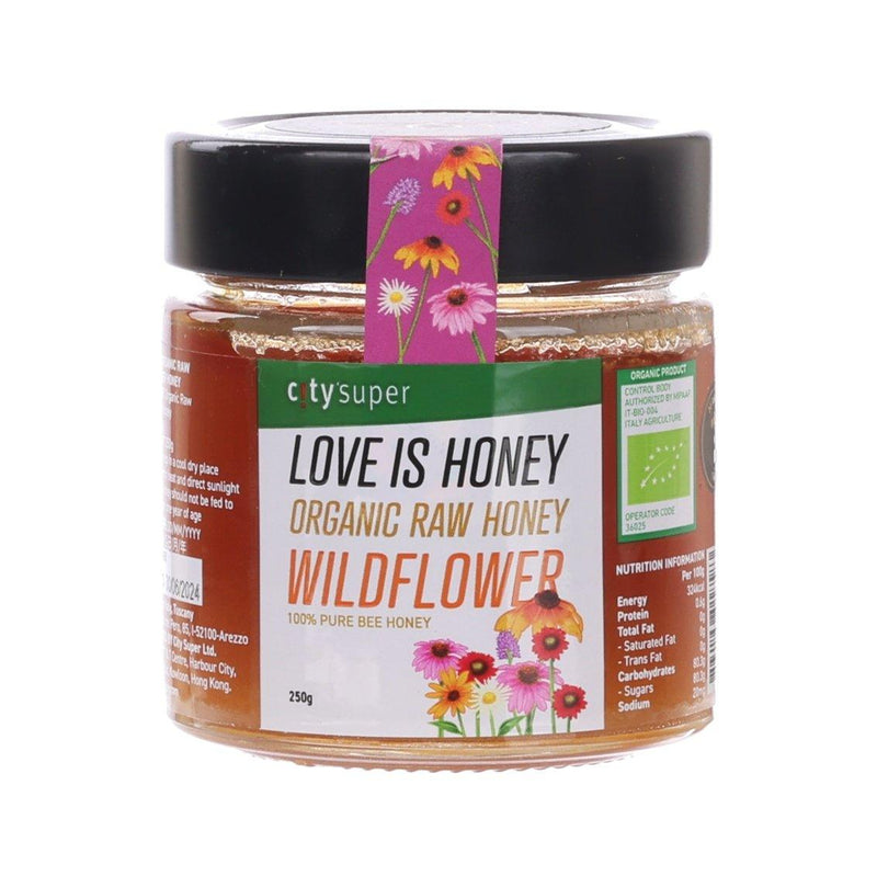 CITYSUPER Organic Raw Wildflower Honey  (250g)