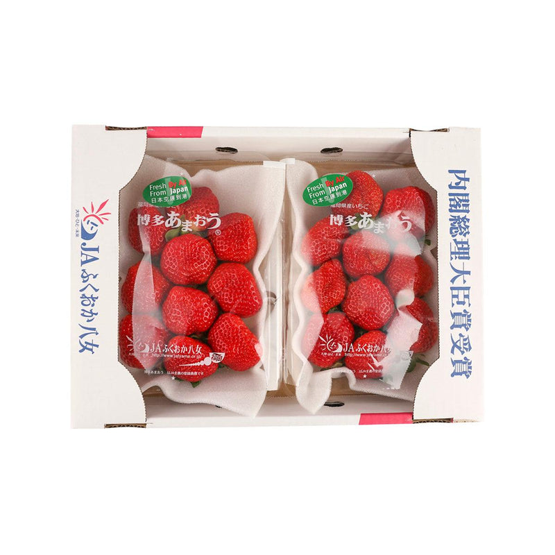 Japan Fukuoka Ishikawa Farm Amaou Strawberry  (2packs)