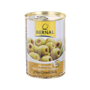 BERNAL Pitted Manzanilla Green Olives, 292g