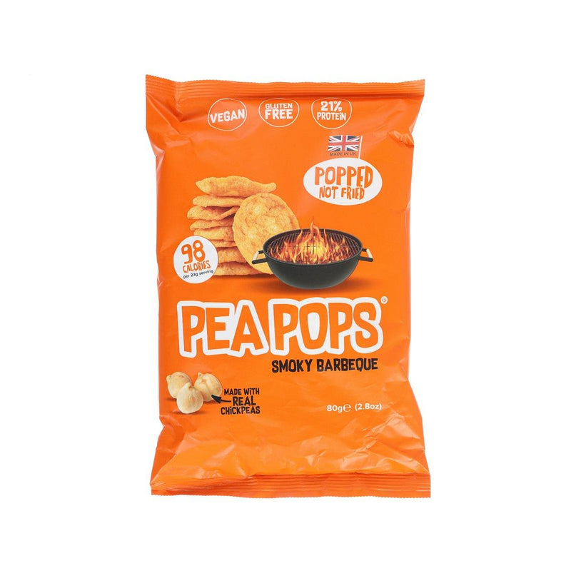 PEA POPS Chickpea Crisps - Smoky Barbeque  (80g)