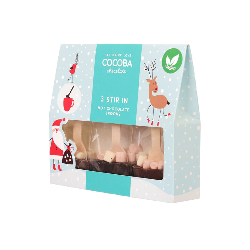 COCOBA Hot Chocolate Spoon Gift Set  (150g)