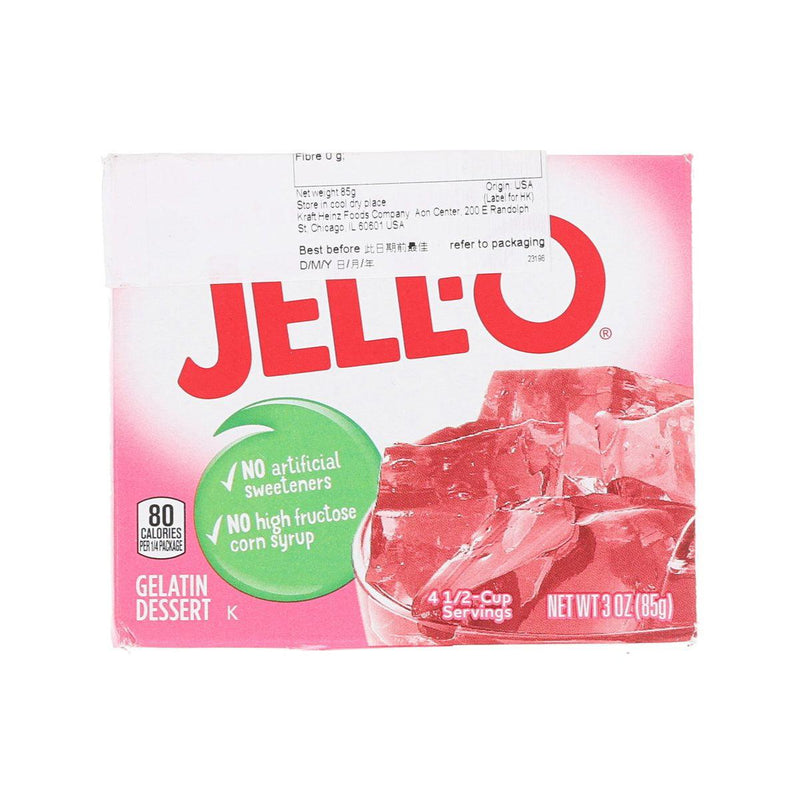 JELL-O Gelatin Dessert Mix - Watermelon Flavor  (85g)