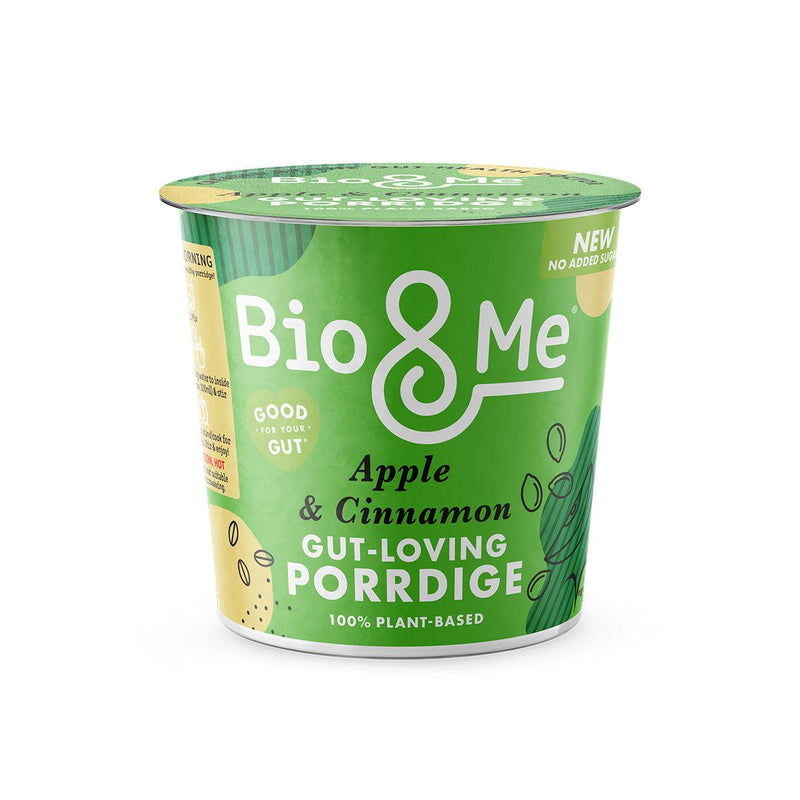 BIO & ME Apple & Cinnamon Gut-Loving Prebiotics Porridge Pot  (58g)