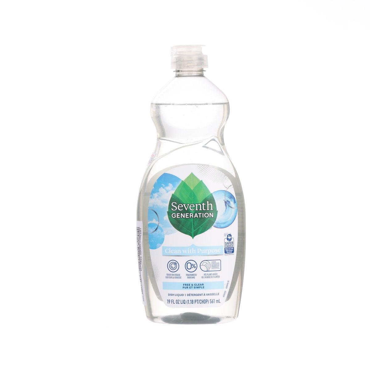SEVENTH GENERATION 天然無添加低敏洗潔精 (561mL)