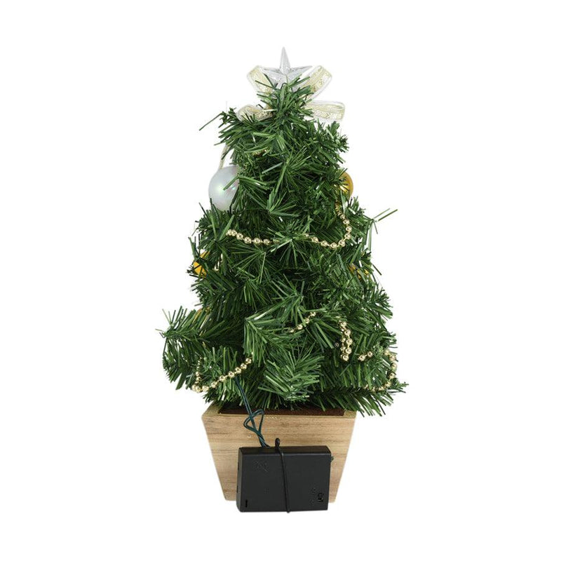 ELITE LED Table Top Mini Tree 40 cm - Gold - LOG-ON