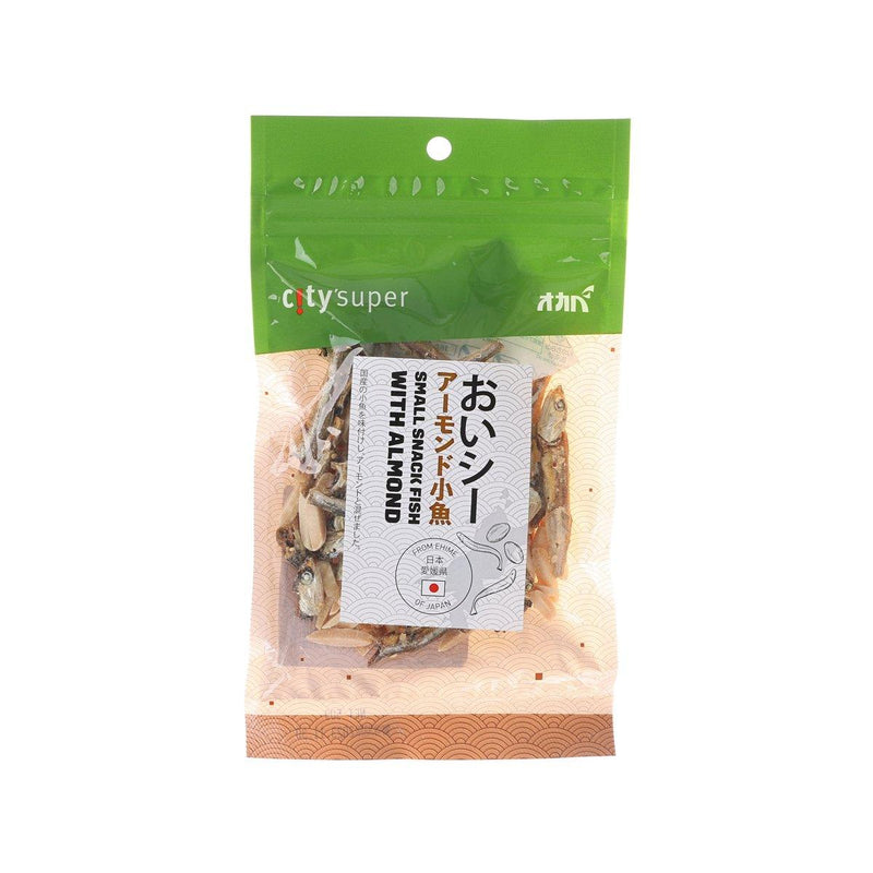 CITYSUPER Small Snack Fish with Almond  (1pack)