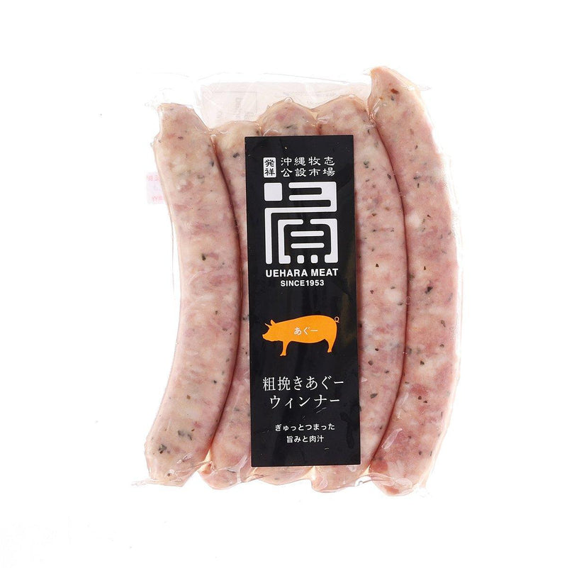 UEHARA MEAT 粗粒維也納羅勒香腸 (240g)