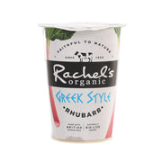 RACHEL'S Organic Greek Style Yogurt - Rhubarb  (450g)