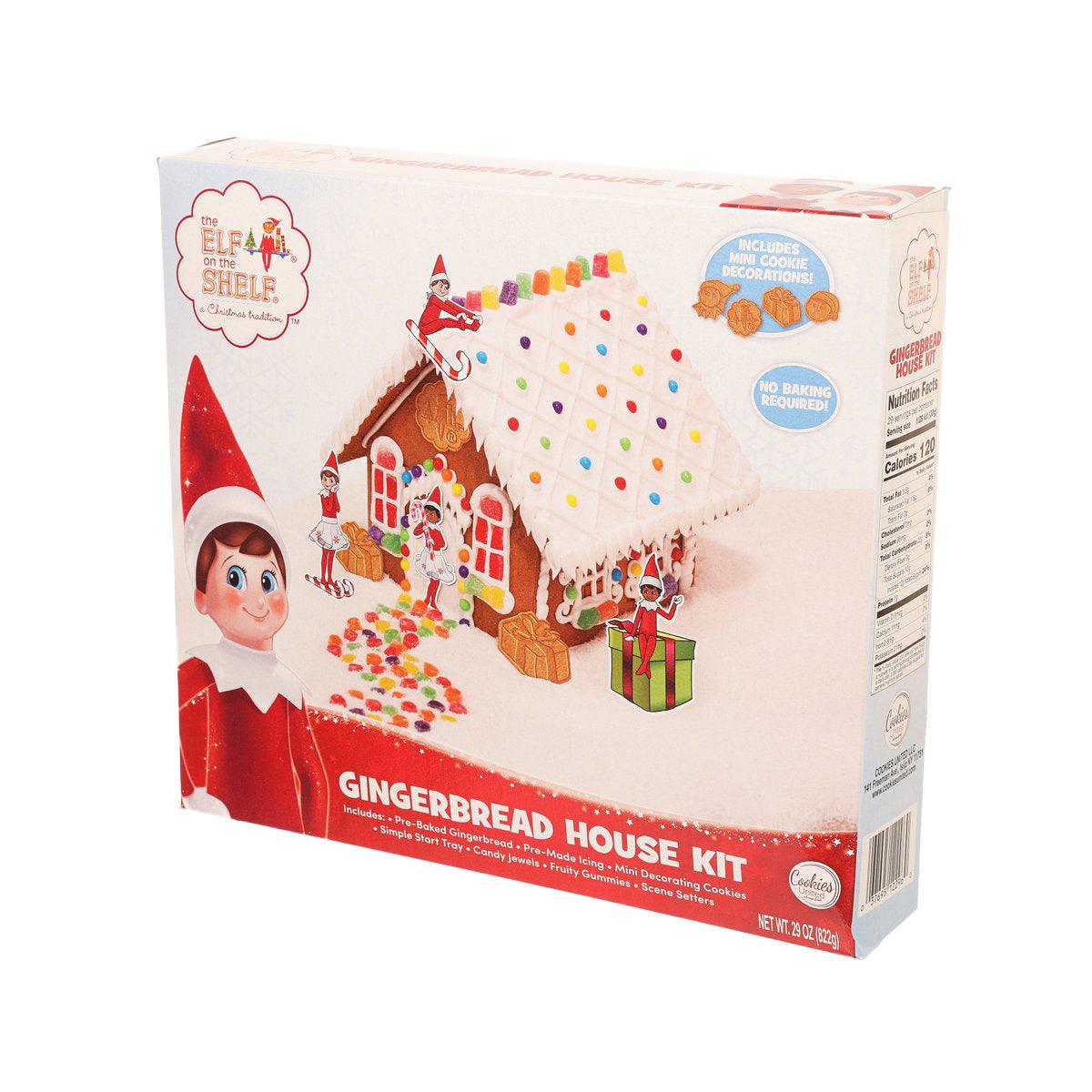 COOKIES UNITED The Elf on the Shelf Gingerbread House Kit  (822g)