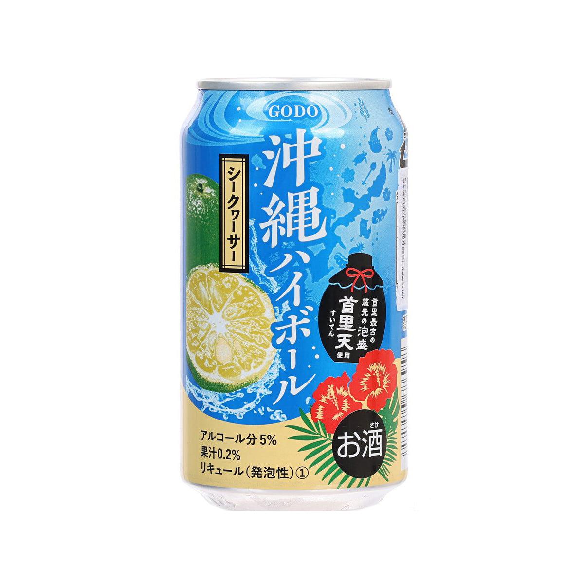GODO 沖繩香檬高球酒 (酒精濃度5.0%) [罐裝] (350mL)