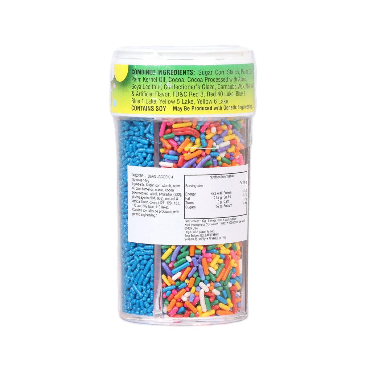DEAN JACOB'S 4 Sprinkles  (147g)