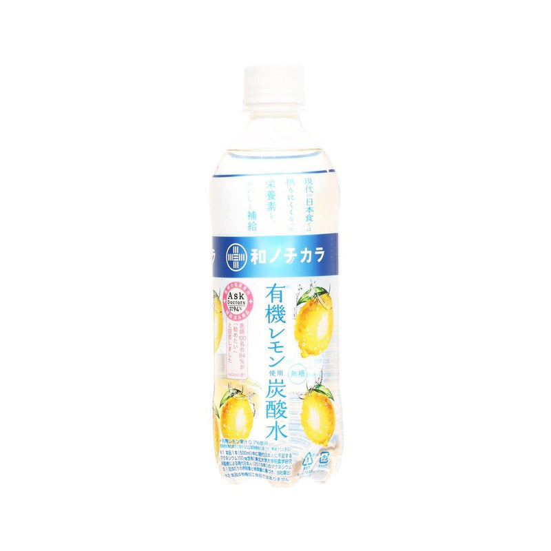 DYDO Organic Lemon Soda Water - No Sugar [PET]  (500mL)