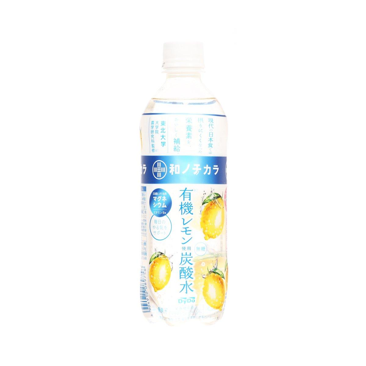 DYDO 有機檸檬無糖炭酸水 [膠樽裝]  (500mL)