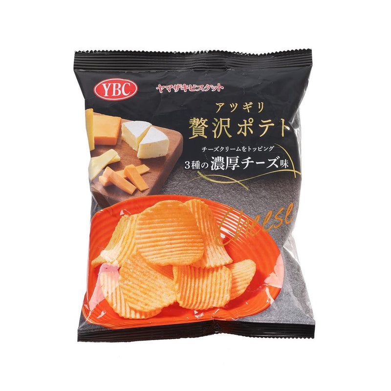 YBC 厚切豪華薯片 - 三種濃厚芝士味 (55g)