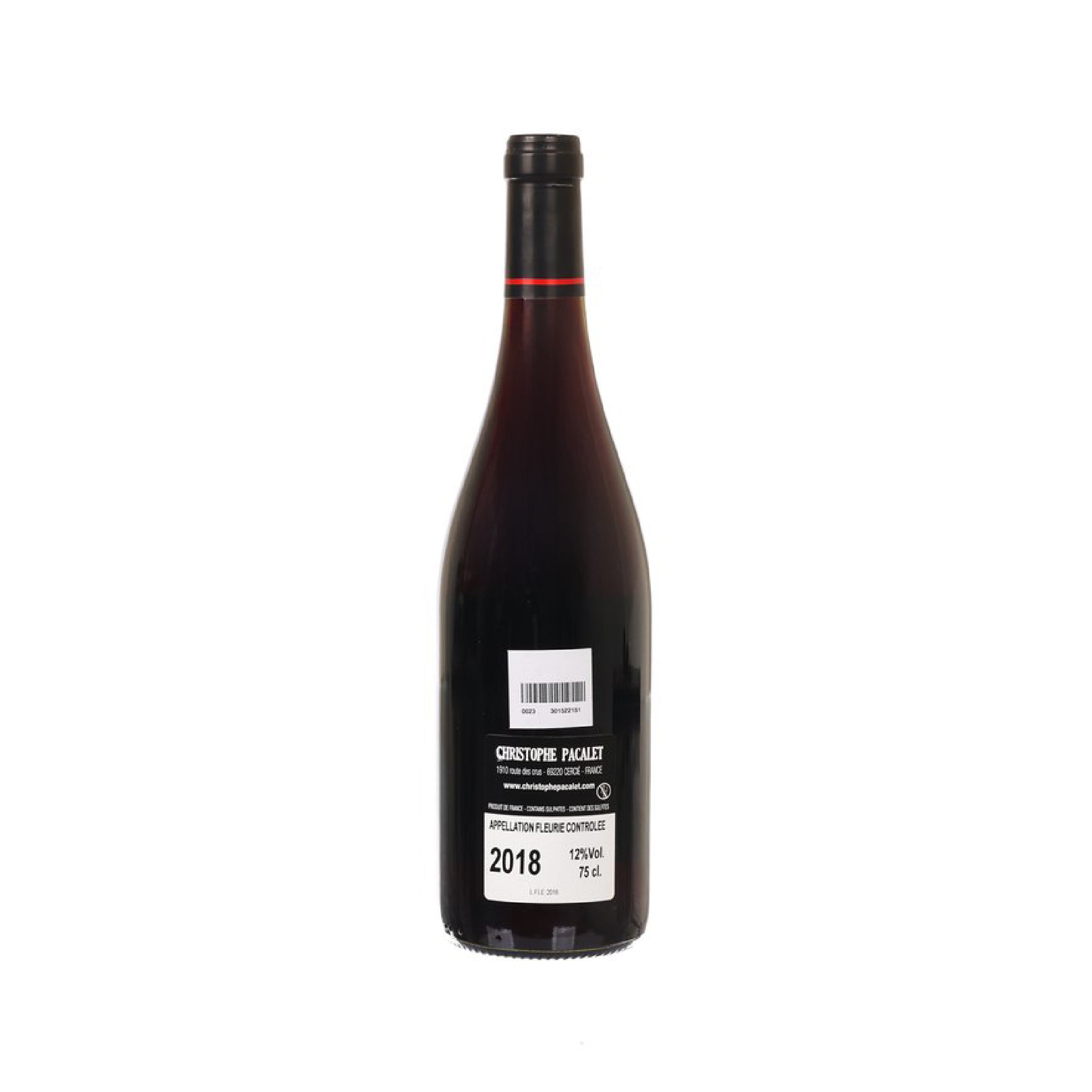 CHRISTOPHE PACALET Fleurie 2018 (750mL)