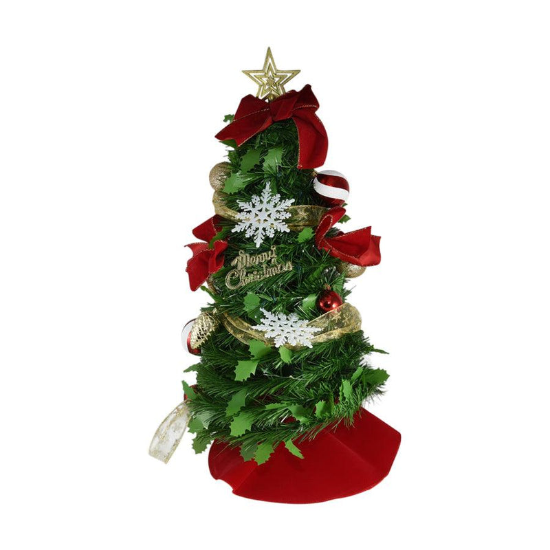 YOU & I LED Xmas Tree Red 60 Cm (800g) - LOG-ON