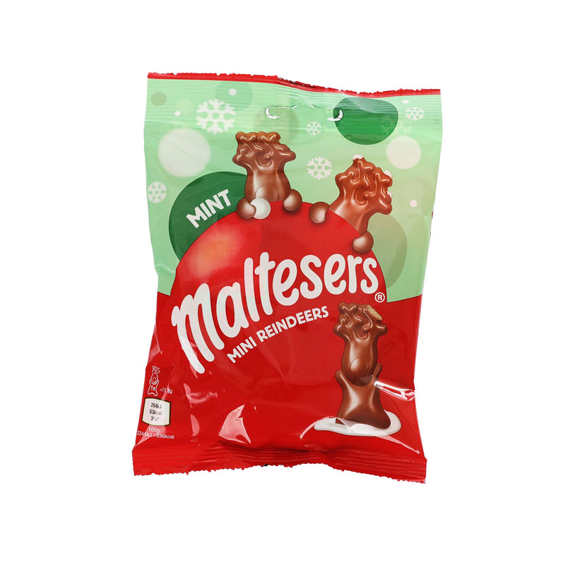 MALTESERS 袋裝迷你馴鹿牛奶薄荷朱古力