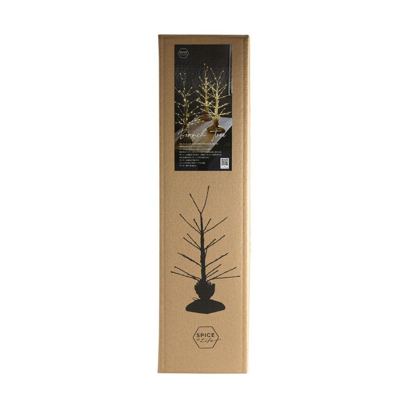 SPICEOFLIFE LED Xmas Tree Branch 60cm - Brown (500g) - LOG-ON