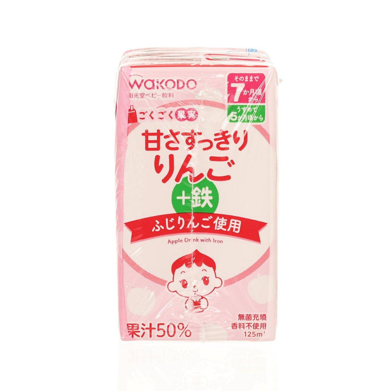 WAKODO Apple Drink  (3 x 125mL)