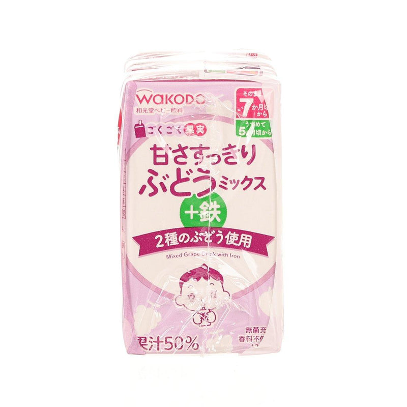 WAKODO Mixed Grape Drink  (3 x 125mL)