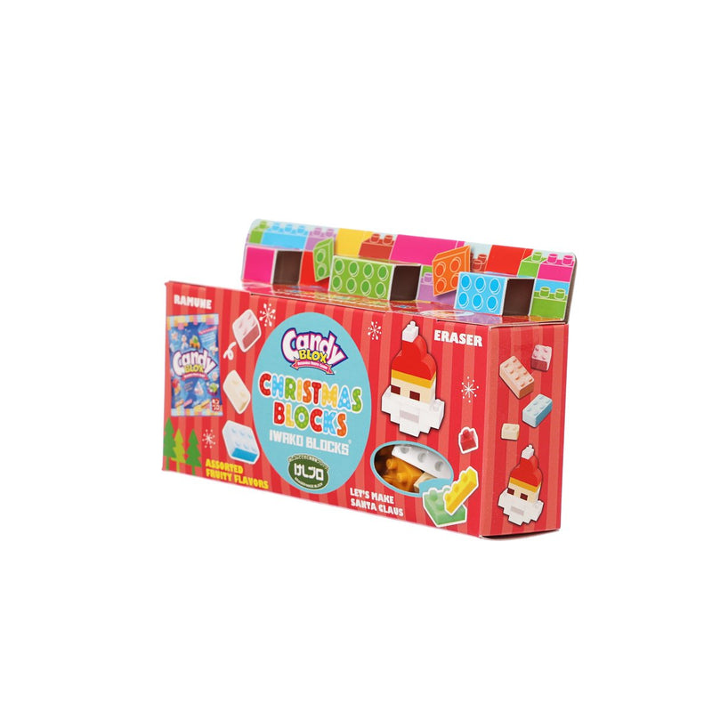 EIM Xmas Toy Blocks with Block Shaped Ramune Candy - Assorted Fruity Flavor  (12g)
