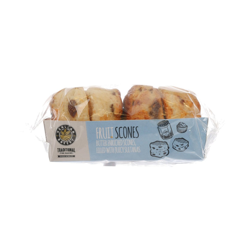 HENLLAN Fruit Scones  (4pcs)