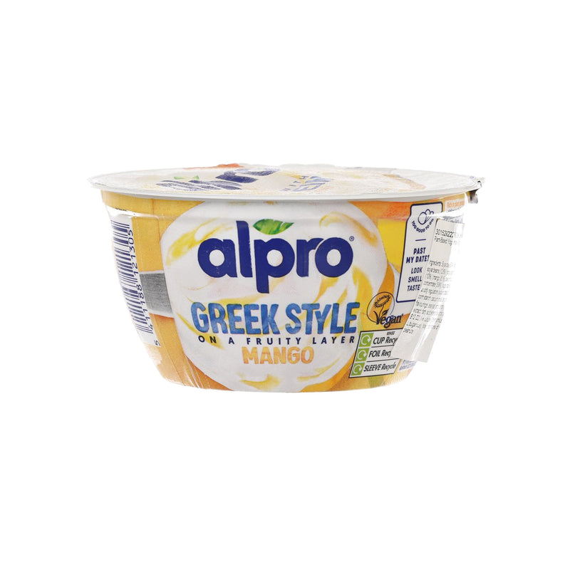 ALPRO Greek Style Mango Soya Plant-Based Yogurt Alternative  (150g)