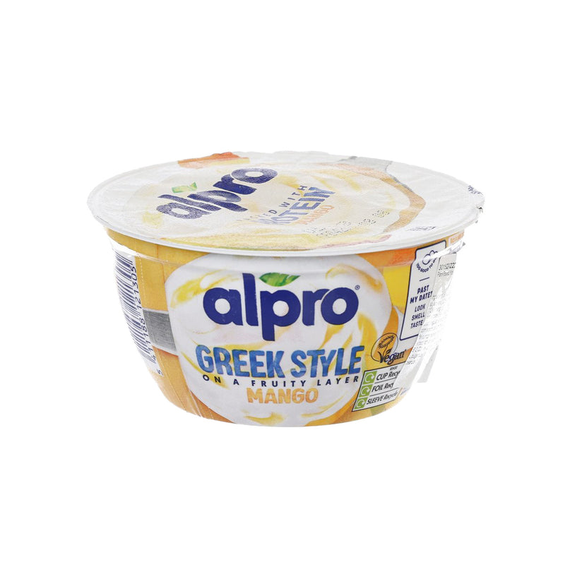 ALPRO Greek Style Mango Soya Plant-Based Yogurt Alternative  (150g)