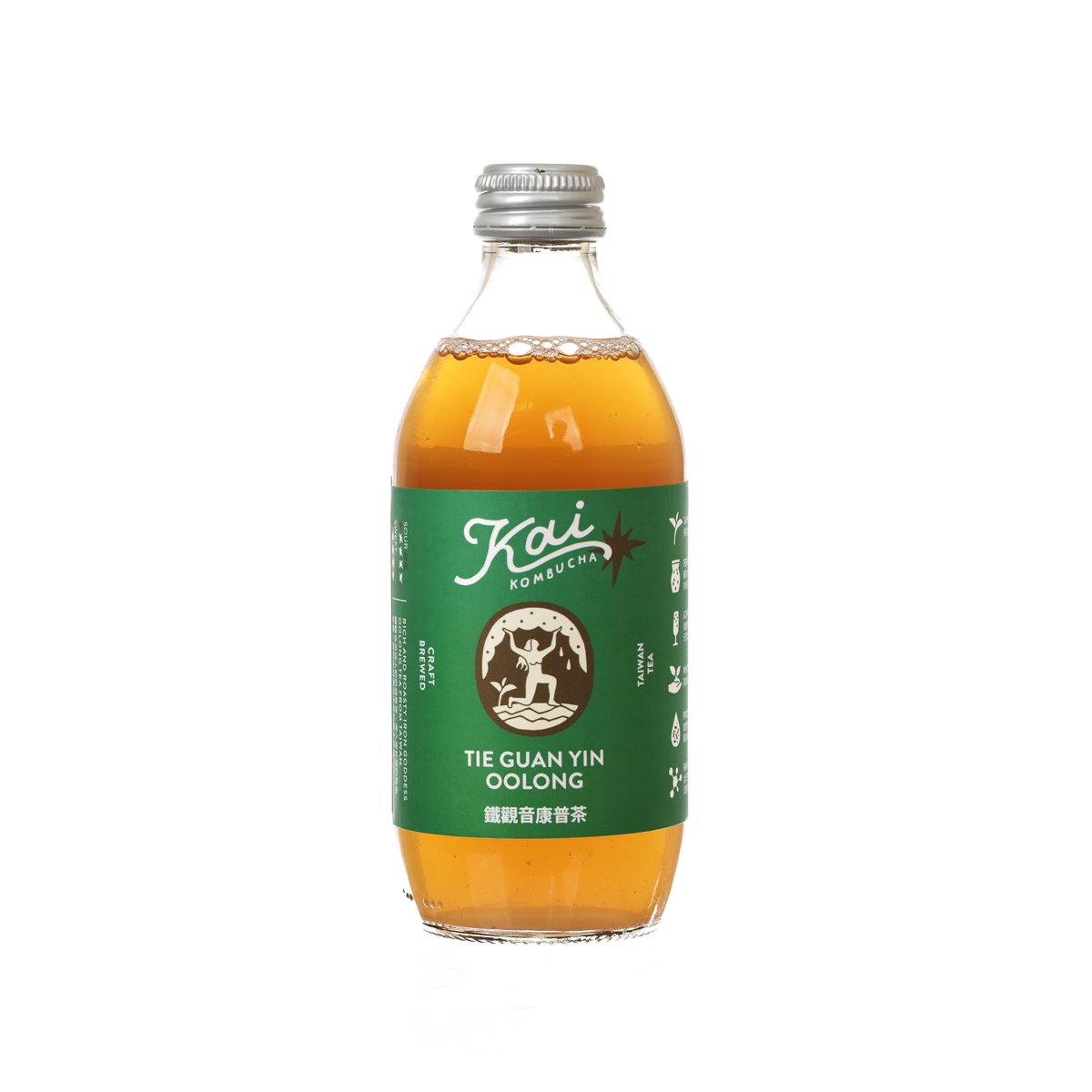 KAI KOMBUCHA & JING SHENG YU 鐵觀音康普茶 (330mL)