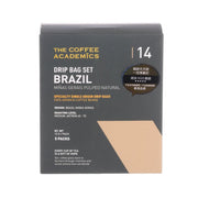 THE COFFEE ACADEMICS Drip Bag Set - 14 Brazil Miñas Gerais Pulped Natural  (5 x 10g)