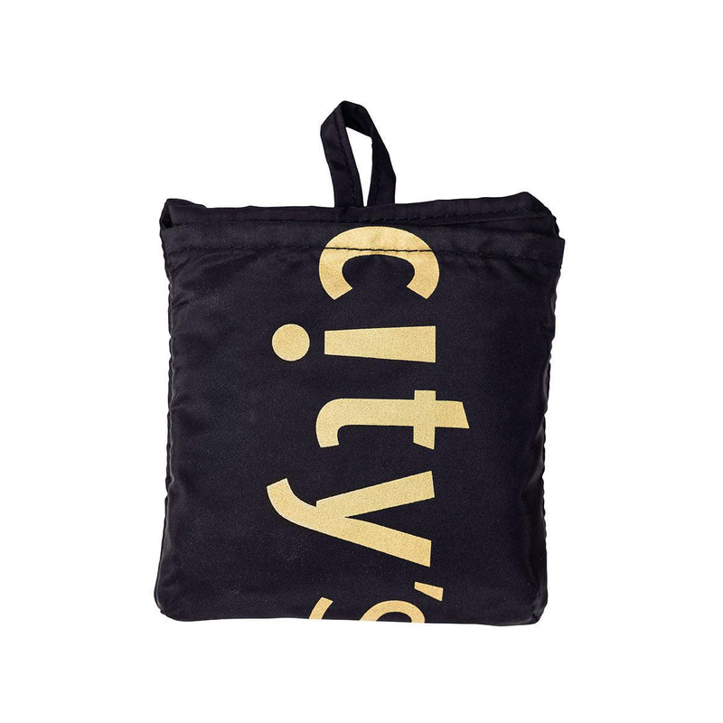 CITYSUPER Pocketable Shoulder Bag-Black