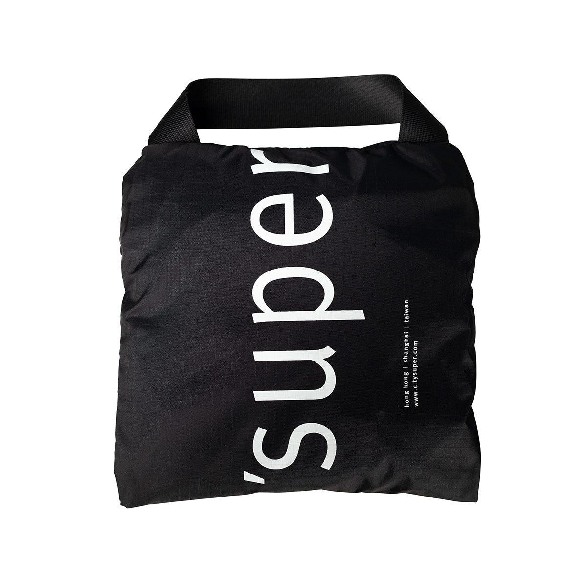 CITYSUPER 可摺疊購物袋 - 黑色