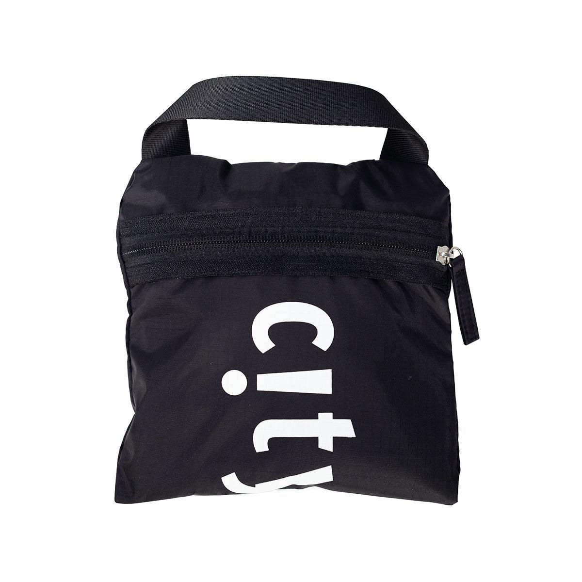 CITYSUPER 可摺疊購物袋 - 黑色