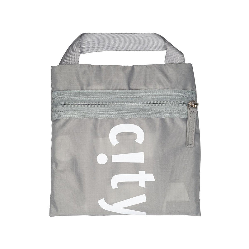 CITYSUPER Foldable Bag with 2 Inside Pocket-Taupe