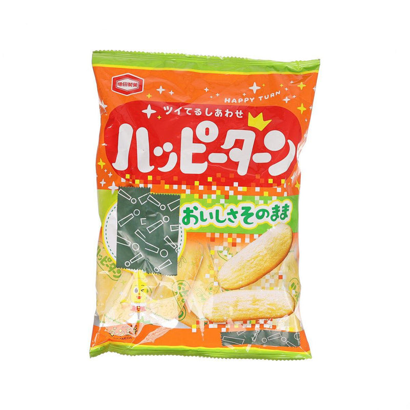 KAMEDA Happy Turn Rice Cracker - 30% Reduced Salt  (83g)