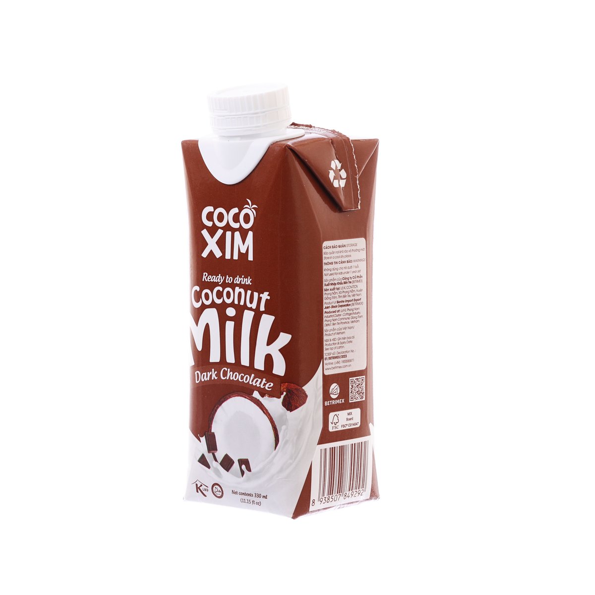 COCO XIM Coconut Milk - Dark Chocolate Flavor  (330mL)