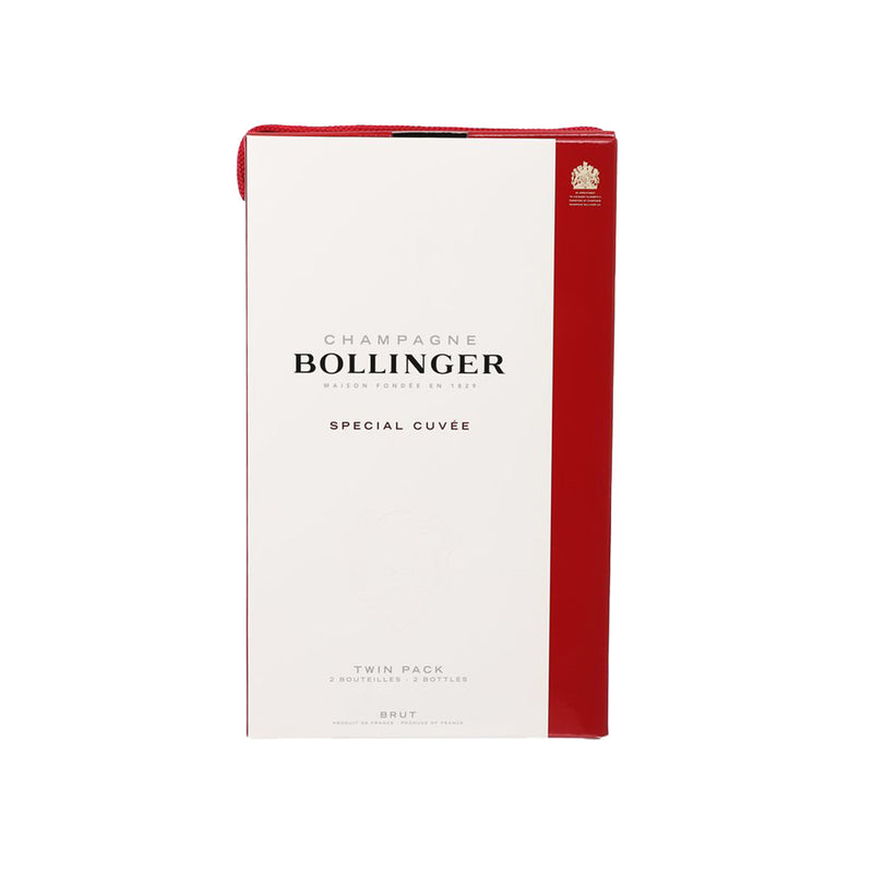 BOLLINGER Brut & Rose Gift Set NV (750mL)