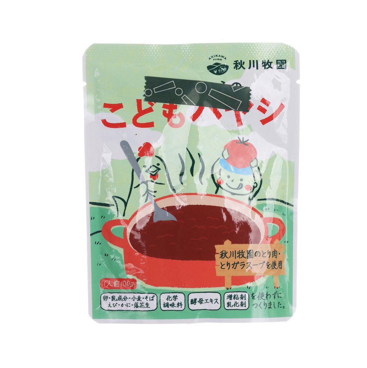 秋川牧場 兒童燴雞肉 (100g)